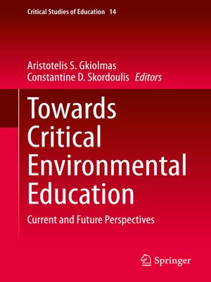 cover image of Towards Critical Environmental Education